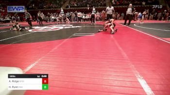 58 lbs Round Of 16 - Able Ridge, Sperry Wrestling Club vs Henry Ryan, Raw Wrestling Club