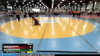96 lbs Rd# 3 12:00pm Friday - Matthew DeAngelo, East Coast Elite vs Noah Bartkowicz, Untouchables