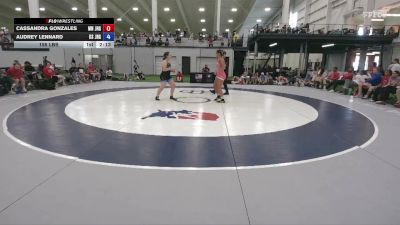 155 lbs Cassandra Gonzales, Minnesota vs Audrey Lennard, Kansas