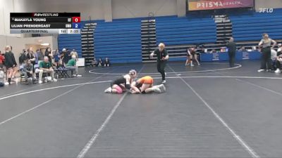 103 lbs Quarterfinal - Makayla Young, Indiana Tech vs Lilian Prendergast, Mount Olive