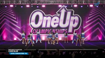 Northwest SilverStars - Code Blue [2025 L3 Senior Coed - D2 Day 2] 2025 One Up Bellevue Nationals