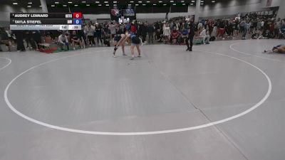 145 lbs Cons. Rd Of 16 - Audrey Lennard, Kansas City Training Center vs Tayla Stiefel, Immortal Athletics WC