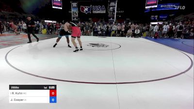 285 lbs Rnd Of 64 - Rylan Kuhn, MO vs Jaydn Cooper, IA