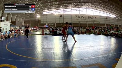 215 lbs Kadin Dibbini, Kansas vs Ralphie Barca, New Jersey