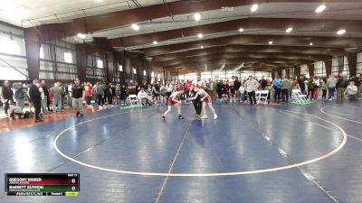 85 lbs Cons. Round 2 - Barrett Guymon, Morgan Wrestling Club vs Gregory Kinder, Jordan Juniors