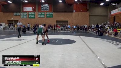 149 lbs Cons. Round 2 - Hector Ramirez, East Los Angeles College vs Dorian Parker, Palomar College