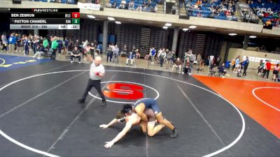 190 lbs Champ. Round 2 - Payton Chanerl, Unattached vs Ben Zebron, Hersey