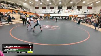 138 A & B Round 4 - Logan Anderson, Worland Middle School vs Clayton Didrickson, Greybull MS