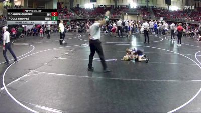 65 lbs Champ. Round 2 - Cole Steffes, Midwest Destroyers Wrestling Club vs Carter Guiffre, Beatrice Wrestling Club