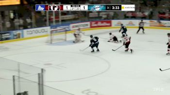Nathan Lecompte's Second Goal Gives Chicoutimi The Late Lead