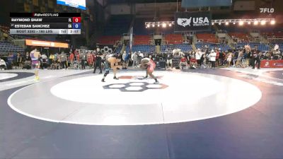 190 lbs Cons. Rd Of 16 - Raymond Shaw, FL vs Esteban Sanchez, CA