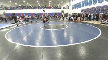 190 lbs Cons. Round 1 - Dakota Jackson, East Valley (Spokane) vs Benjamin Carrasco, Post Falls