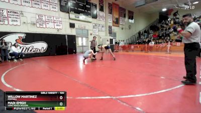 125 lbs Semifinal - Lilyana Balderas, Anaheim vs Rosemary Dodd, Temescal Canyon