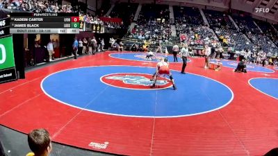 2A-138 lbs Cons. Round 2 - Kadein Carter, Lakeview Ft. Oglethorpe HS vs James Black, Lovett School