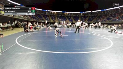 50 lbs Consy 3 - Colton Chapman, Jim Thorpe vs Eli Roberts, West Allegheny