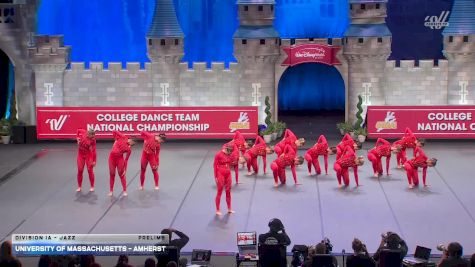 University of Massachusetts - Amherst [2026 Division IA - Jazz Prelims] 2026 UCA & UDA College Cheerleading and Dance Team National Championship