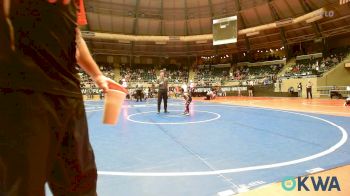 46 lbs Round Of 32 - Ty Rodriguez, Noble Takedown Club vs Henry Hicks, Morris Wrestling Association