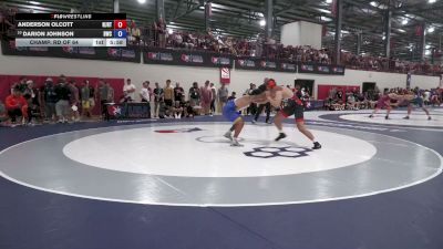 92 kg Champ. Rd Of 64 - Anderson Olcott, NJRTC vs Darion Johnson, Bearcat Wrestling Club
