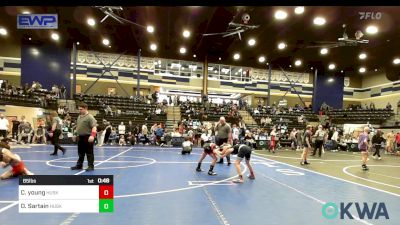 85 lbs 2nd Place - Connor Young, Husky Wrestling Club vs Owen Sartain, Husky Wrestling Club