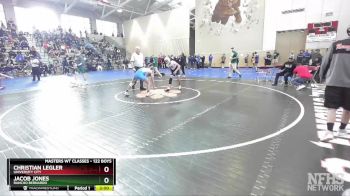 122 Boys Quarterfinal - Jacob Jones, Rancho Bernardo vs Christian Legler, University City