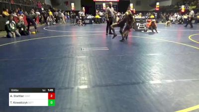 104 lbs Quarterfinal - Abby Stettler, Central Dauphin vs Trinity Kowalczyk, Gettysburg