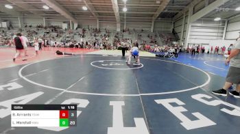 132 lbs Rr Rnd 2 - Bella Arrrants, Team Nebraska Silver vs Luca Marshall, MetroWest United