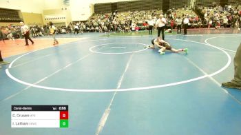 67-J lbs Consolation - Caiden Crusen, MPR vs Isaiah Latham, South Side Wrestling Club