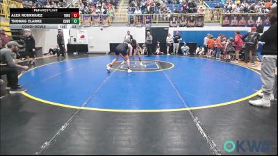 140 lbs Consolation - Alex Rodriguez, Tonkawa Takedown Club vs Thomas Clarke, Cowboy Wrestling Club