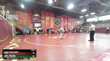 150 lbs Cons. Round 2 - Joey Taylor, Franklin Community vs Alex Zaslavsky, Castle