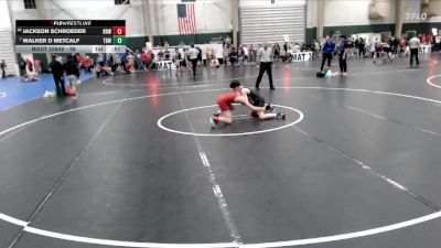 98 lbs Cons. Round 4 - Jackson Schroeder, Big Red Wrestling vs Walker D Metcalf, The Best Wrestler