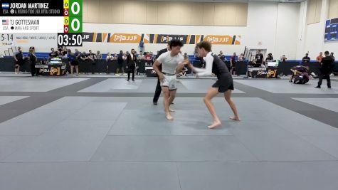 JORDAN MARTINEZ vs TJ GOTTESMAN 2026 PBJJF Pan American Jiu-Jitsu Championships