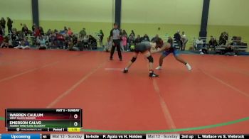 175 lbs Round 5 - Emerson Calvo, Askren Wrestling Academy vs Warren Caulum, West Salem Bangor