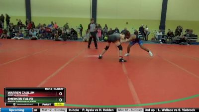 175 lbs Round 5 - Emerson Calvo, Askren Wrestling Academy vs Warren Caulum, West Salem Bangor