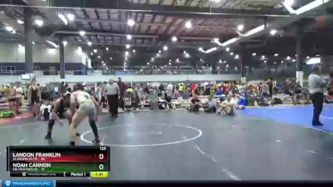 125 lbs Finals (2 Team) - Noah Cannon, VB FIGHTHOUSE vs Landon Franklin ...