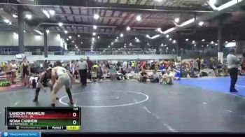 125 lbs Finals (2 Team) - Noah Cannon, VB FIGHTHOUSE vs Landon Franklin, ALABAMA ELITE