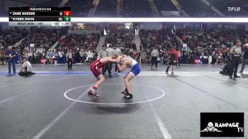 140 lbs 5th Place Match - Kyren Davis, Halstead vs Zane Kueser, Ellsworth CNTY