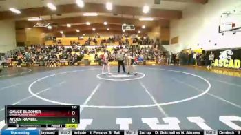 195 lbs Champ. Round 1 - Gauge Bloomer, Baker/Powder Valley vs Ayden Rambel, Banks