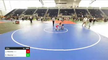 57 lbs Consolation - Julian Maximo, Tucson Cyclones vs Estevan Maximo, Tucson Cyclones