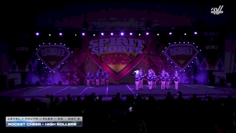Rocket Cheer - High Rollers [2026 L1 Youth - Flex - D2 Day 2] 2026 Spirit Sports Myrtle Beach Nationals