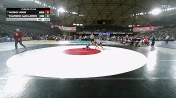 Boys 2A 106 lbs Champ. Round 2 - D`Anthony Garcia Reyes, Selah vs Javohn Henry, Marysville Pilchuck