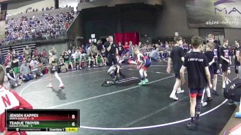 65 lbs Round 1 (4 Team) - Khylen Sanderson, Kansas Python vs Bennett Monson, North Dakota 1