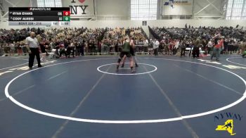 215 lbs Champ. Round 1 - Ryan Evans, Club Not Listed vs Cody Alessi, Clever Combat