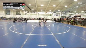 112 lbs Quarterfinal - Jax Sgrulletta, Refinery WC vs Mason Atallah, New England Gold WC
