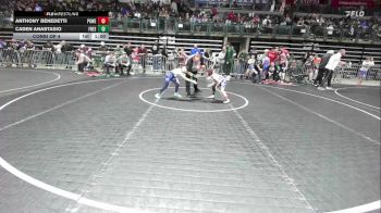 57 lbs Consi Of 4 - Anthony Benedetti, Power Half Wrestling Academy vs Caden Anastasio, Freehold