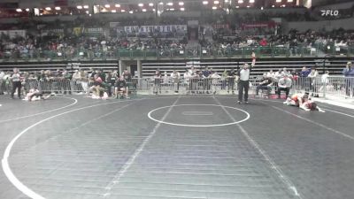 100 lbs Quarterfinal - John Michael Wall, F.l.o.w. vs Redmond Warta, Olympic