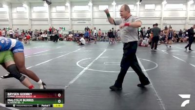 215 lbs Round 6 (8 Team) - Brysen Godbey, Combat Athletics Black vs Malcolm Burris, Glasgow WA