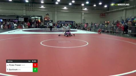 60 lbs Round Of 32 - June Pyles Treser, Ohio Girls National Team vs Talea Guntrum, Oak Glen