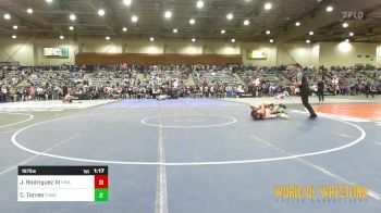 157 lbs Round Of 16 - Juan Rodriguez III, Prosser Wrestling Academy vs Cole Torres, FordDynasty Wrestling Club