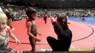 40 lbs Quarterfinal - Daniel Rojo, California Grapplers vs Carson Streeter, Alpha Elite