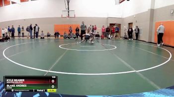 106 lbs Cons. Round 3 - Kyle Beaber, New Philadelphia vs Blake Andres, Clyde